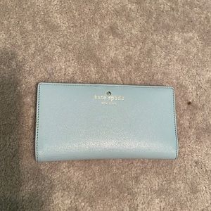 Kate Spade Light Blue Wallet- barely used